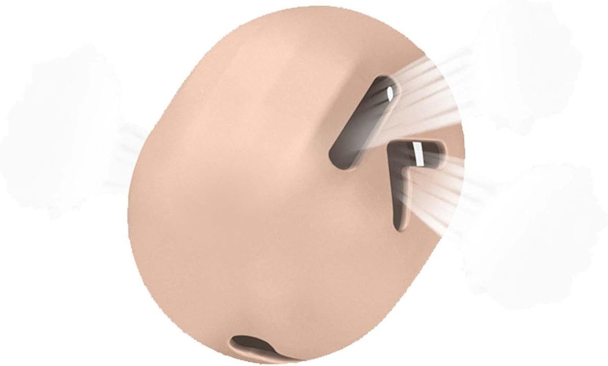 Make-up spons houder - Spons beschermer - Spons drogen - Ademend hol ontwerp - 75 x 58 mm