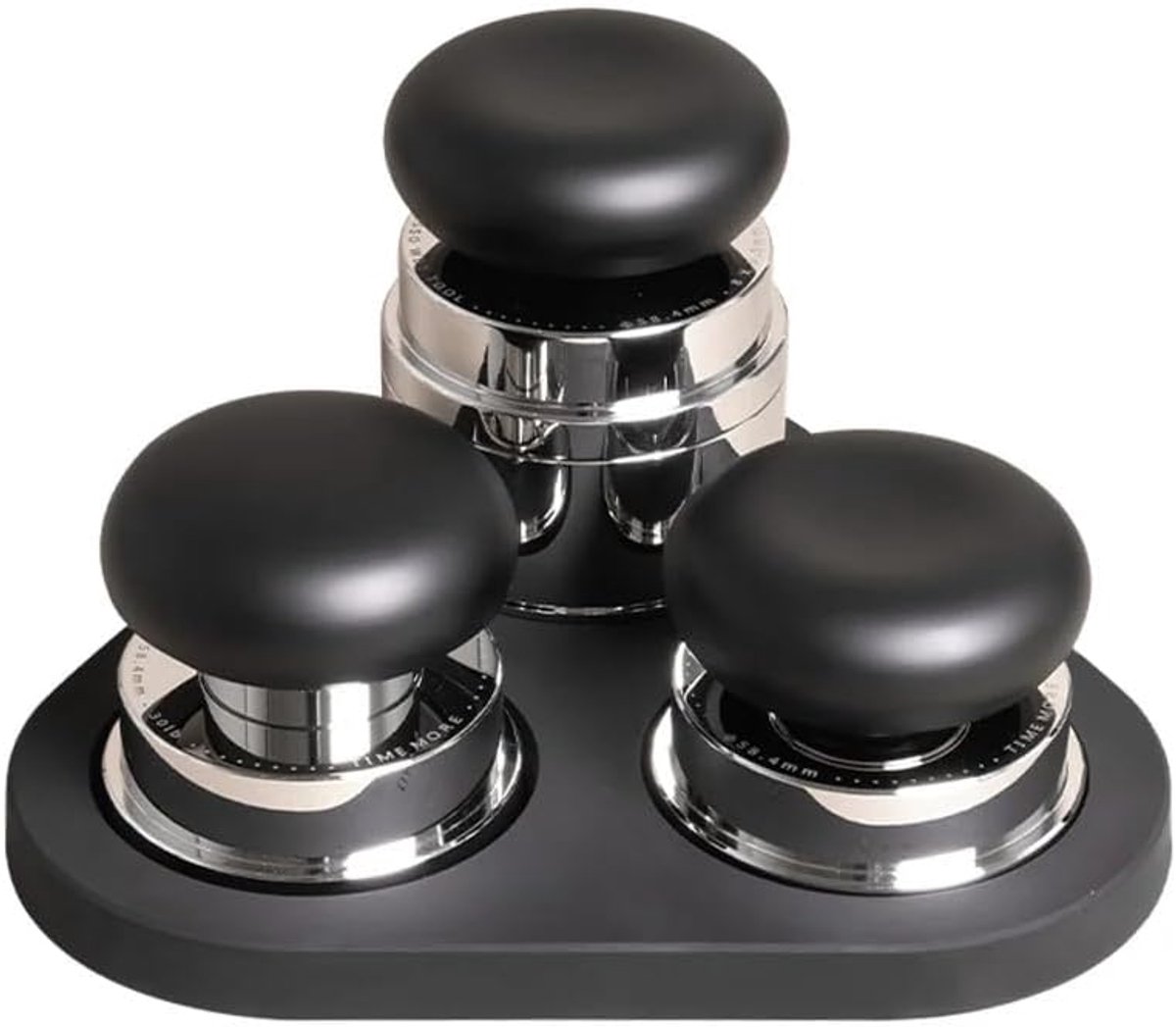 Espresso Tamperset Koffie Gereedschap Professionele Koffiebereiding Zelfnivellerend WDT 584 mm Metaal