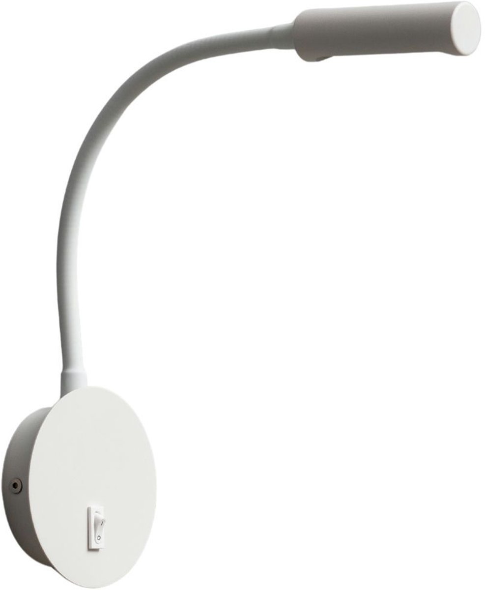 Kosilum - Norma - Wandlamp - Wit - Aluminium