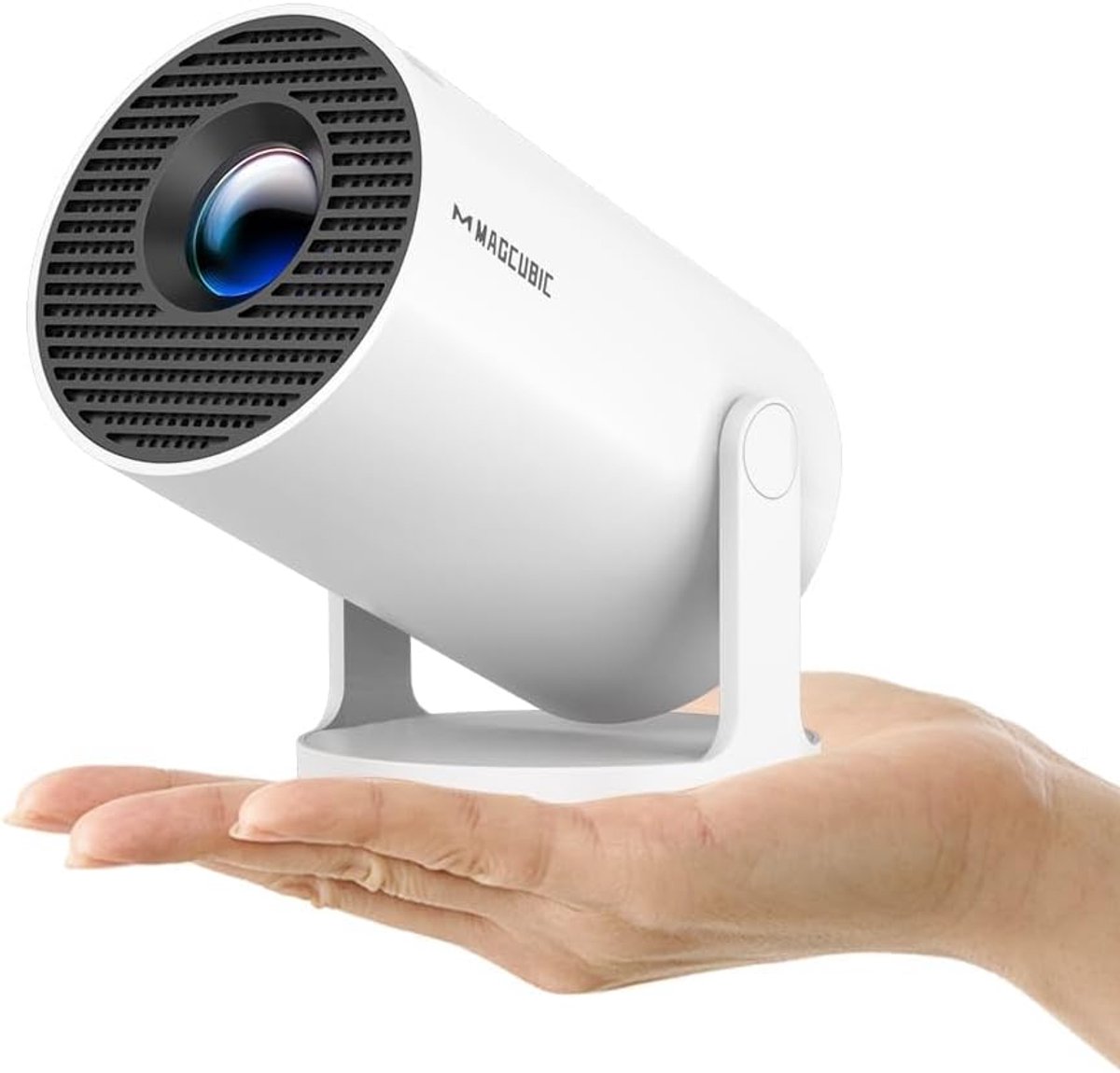 Draagbare Mini Projector - Compacte Beamer - Thuisbioscoop Buiten - Automatische Trapeziumcorrectie - 180 Graden Draaibaar