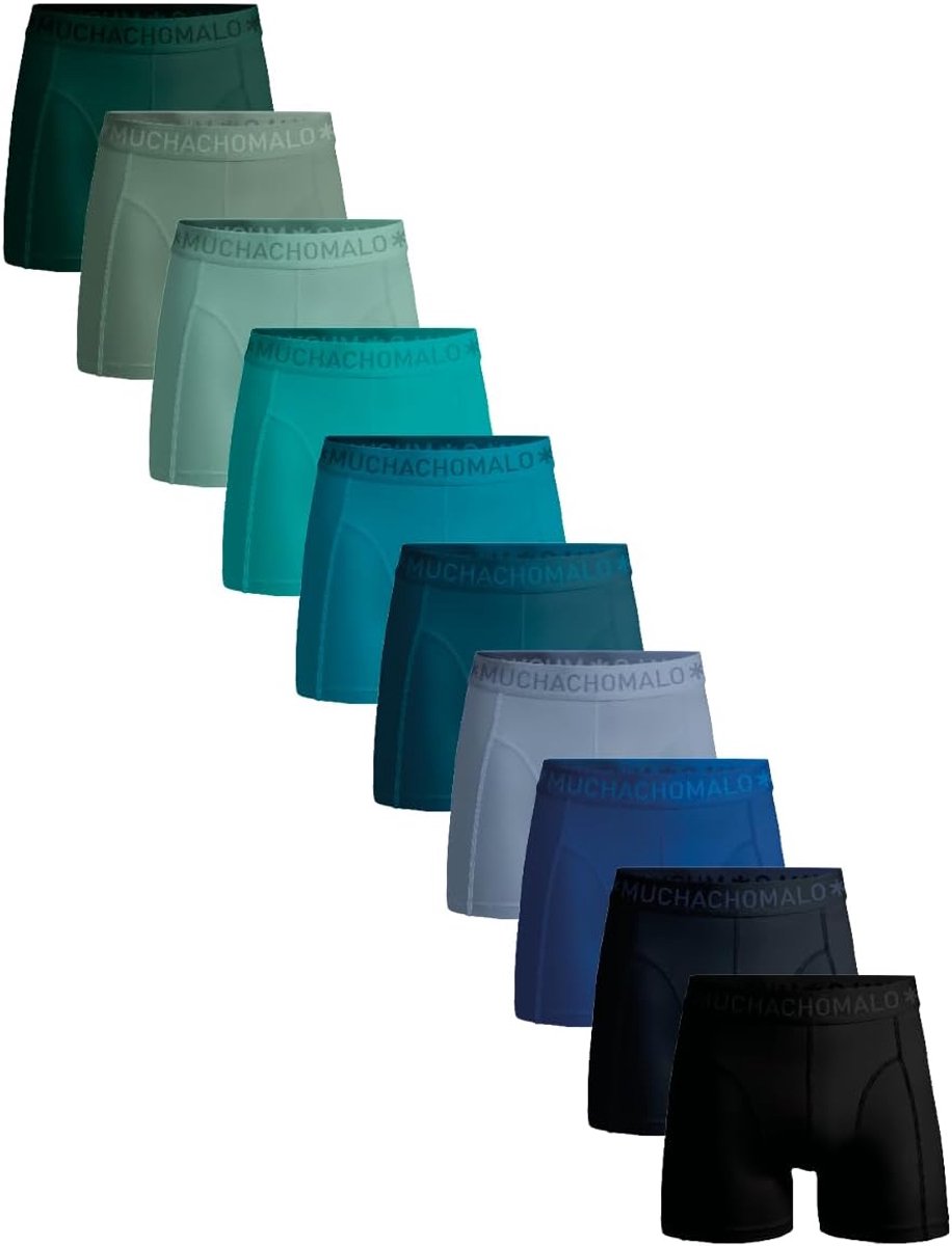 Boxershorts Heren - Ondergoed Katoen - Dagelijks Comfort - Vlakke Naden - 10 Stuks - Effen