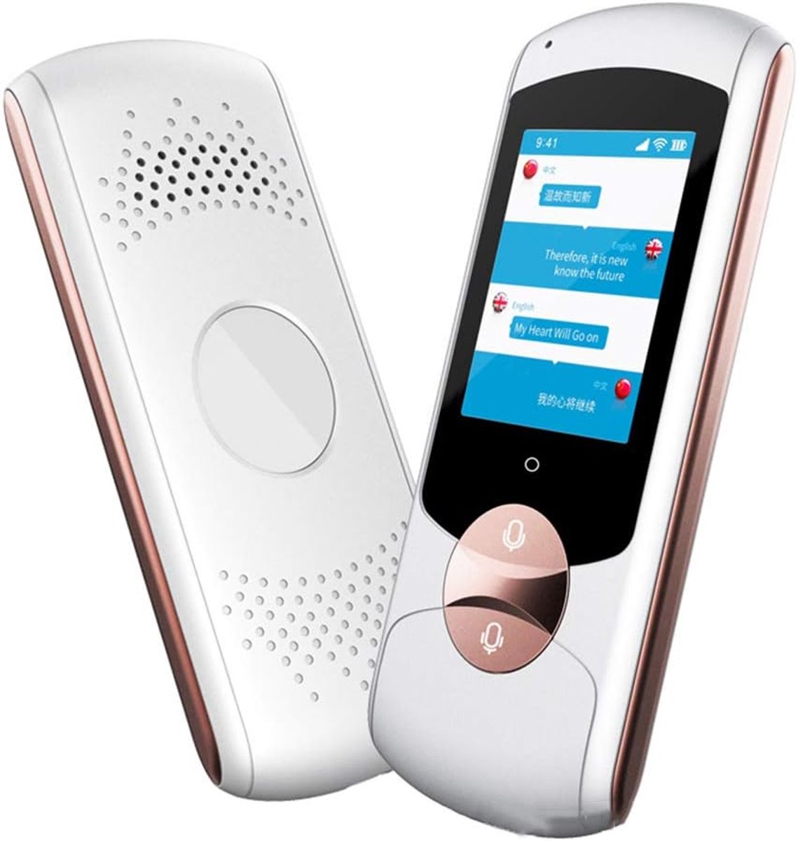 Slimme Vertaal Apparaat - Elektronische Vertaler - Reizen Leren - 41 Talen WiFi - 2.4 Inch Touchscreen