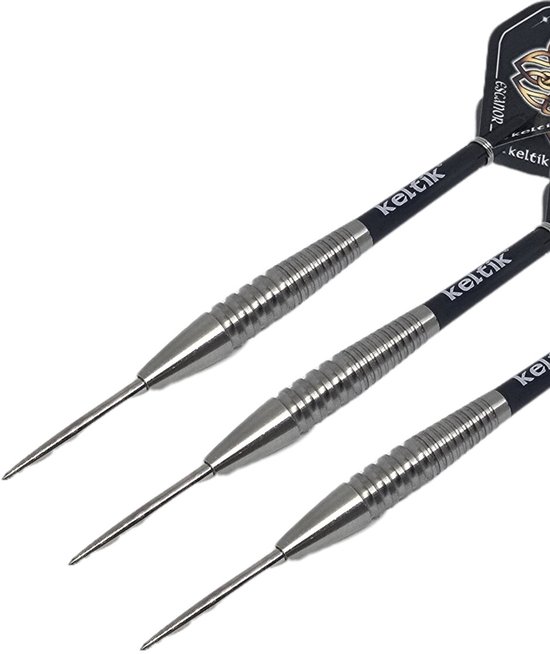 Steeldartpijlen Keltik Ardan 24g Silver â€“ 90% Tungsten — afbeelding 5