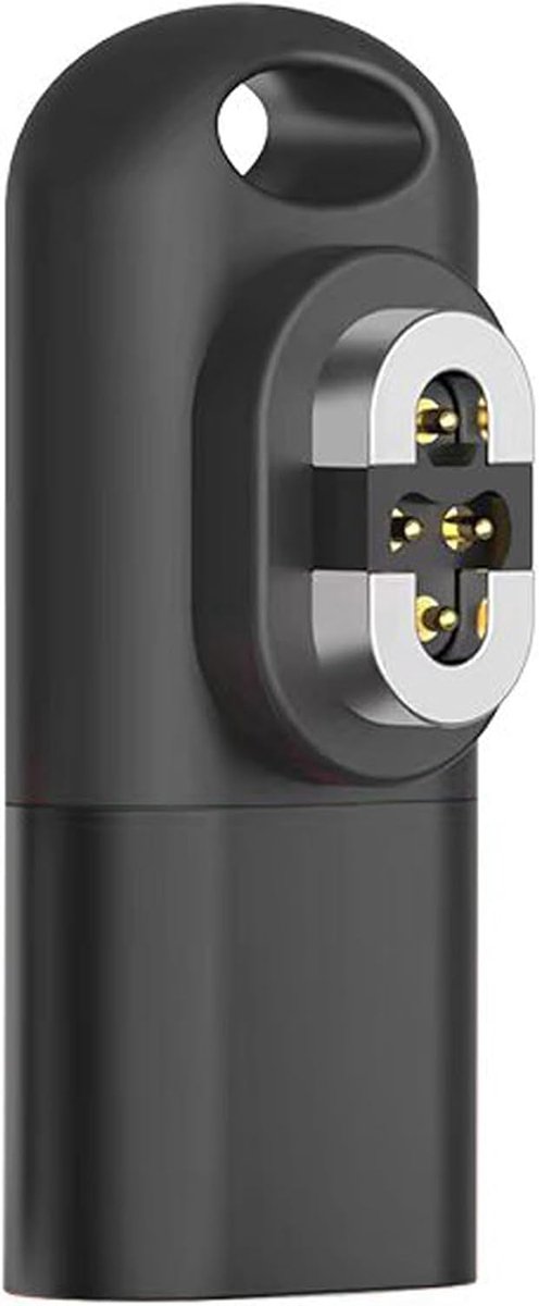 Oplaadkabel - Magnetische Dock - Oordopjes Laden - Chip Bescherming - 1 Meter - Zwart
