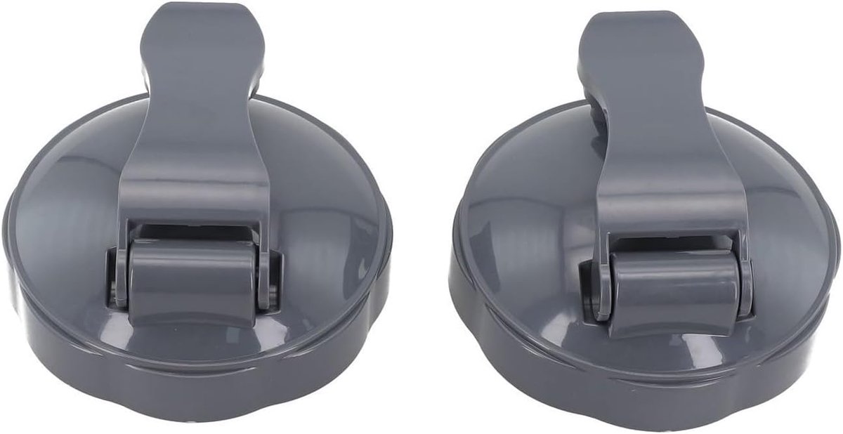 Mixer Deksel Set - Reserve Onderdelen - Smoothie Bewaren - Lekvrije Afdichting - 11x11x8cm - Zwart