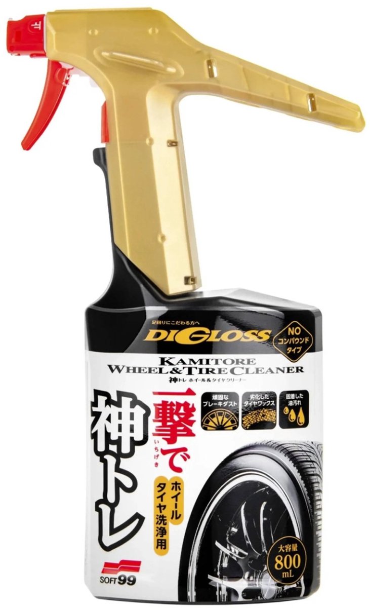 Soft99 Digloss Kamitore Wheel & Tire Cleaner Spray 800ml