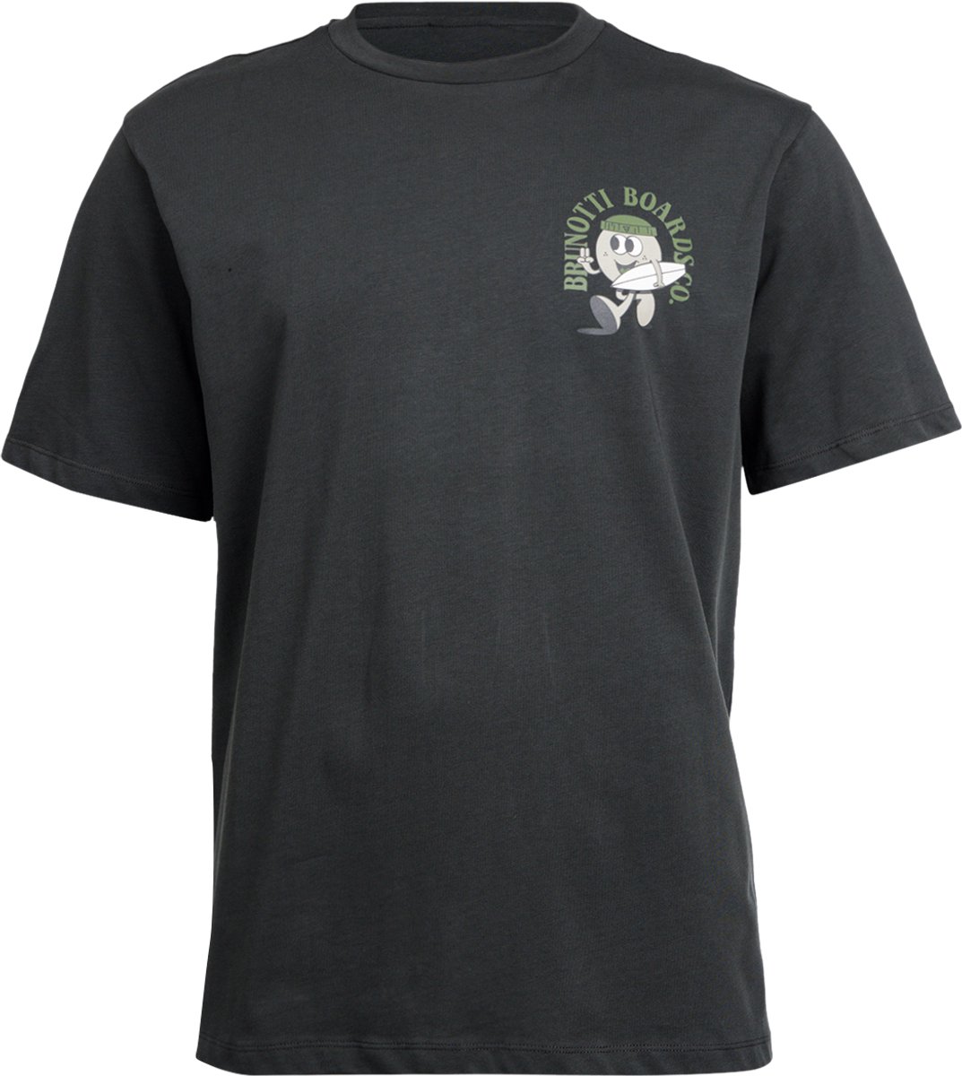 Brunotti Evanon T-Shirt Pirate 100% Katoen 240 gsm XXL Zwart