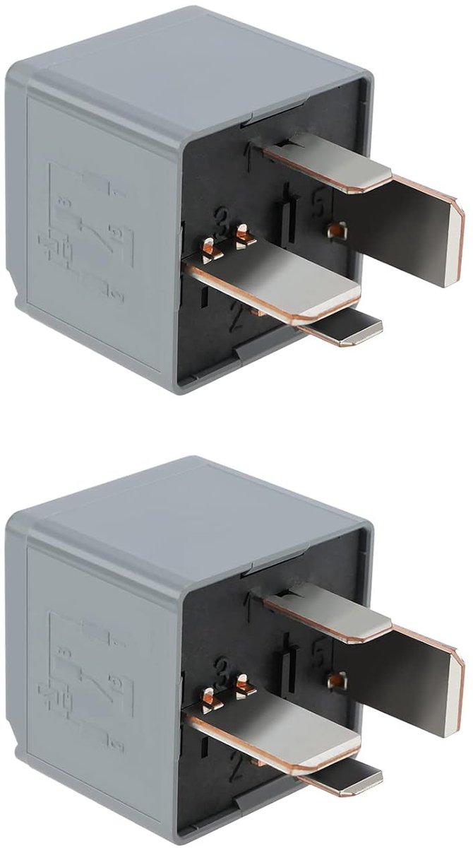 Set van 2 Auto Relais 4-polig DC 12V 70A voor Diverse Modellen