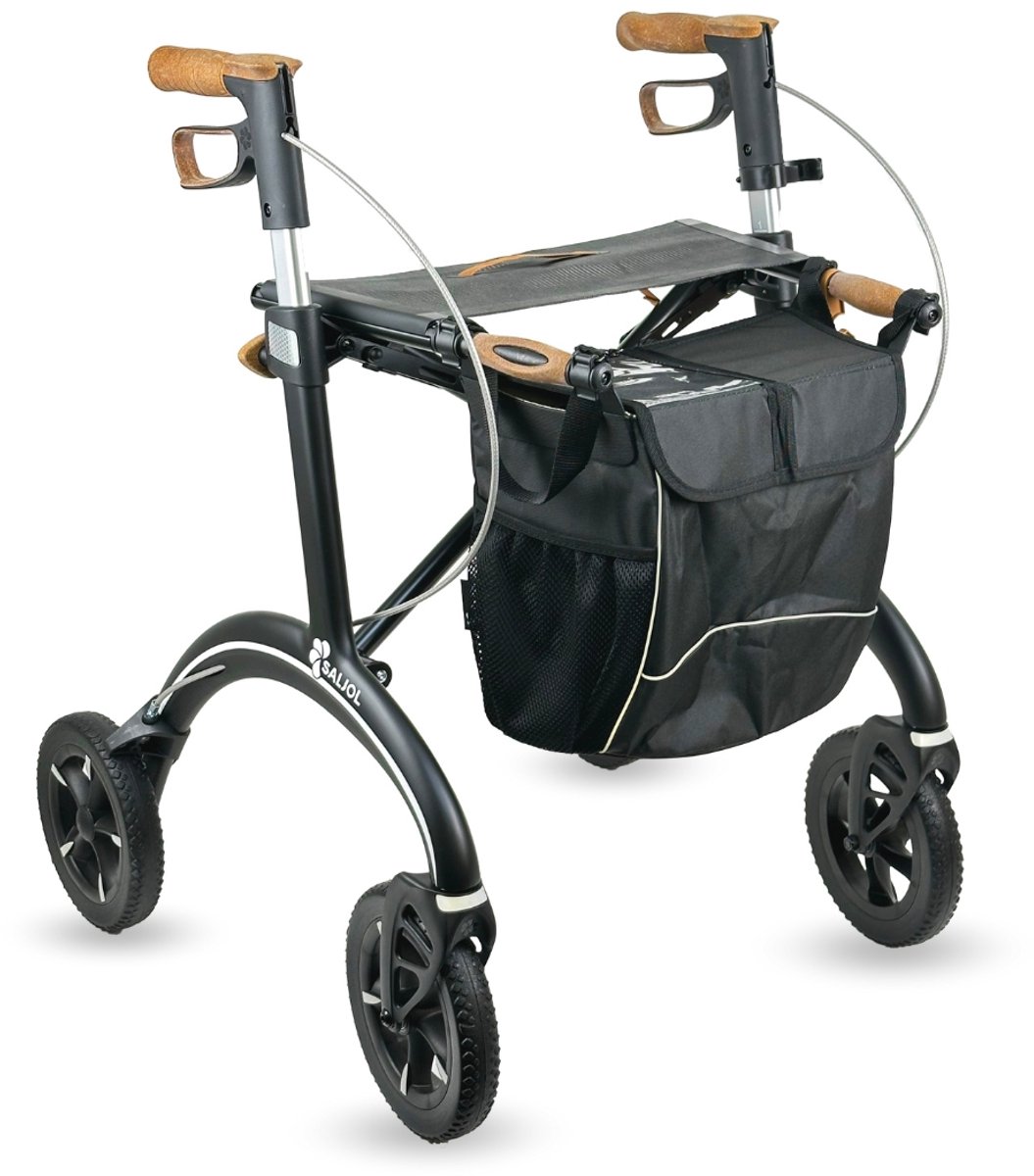 Saljol Carbon Rollator CR62 - Zwart M