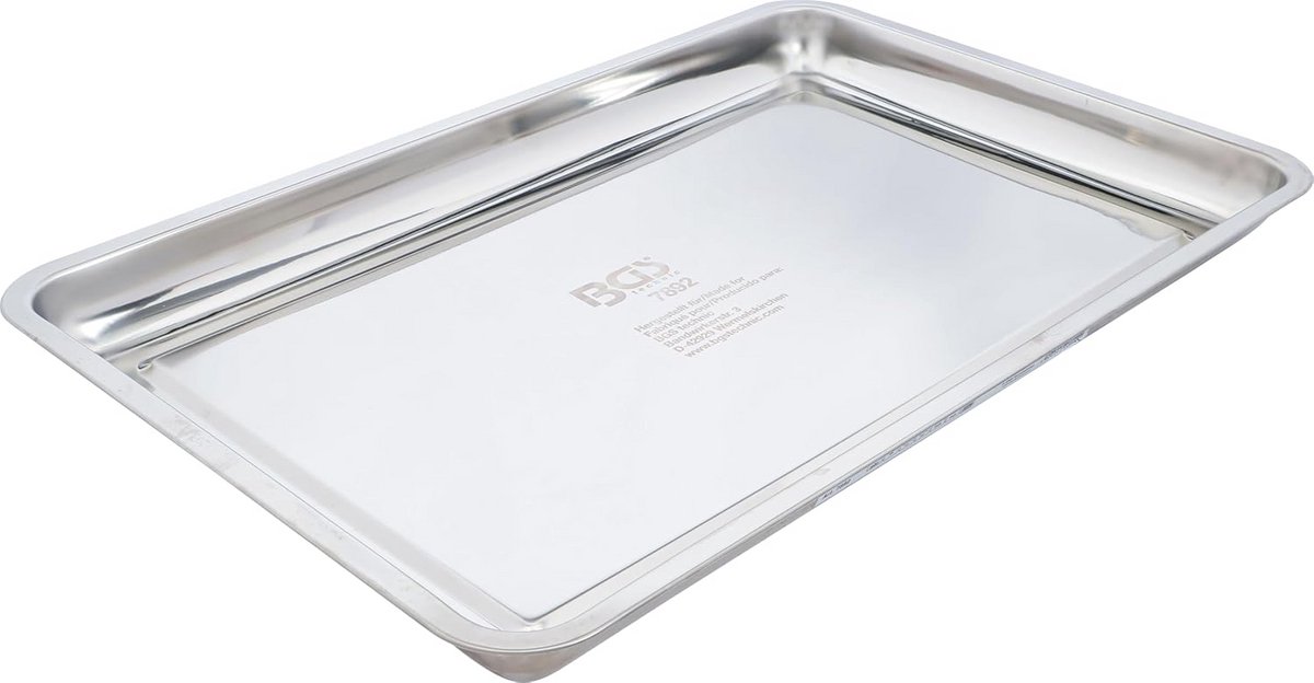Opvangbak RVS 600 x 400 mm - Lekbak voor Diverse Toepassingen