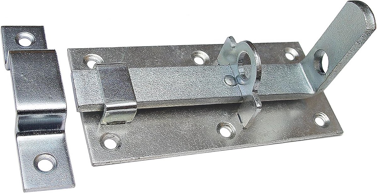 Deurslotgrendel en deurgrendel met schuifbeugel - Veiligheidsslot met metalen constructie