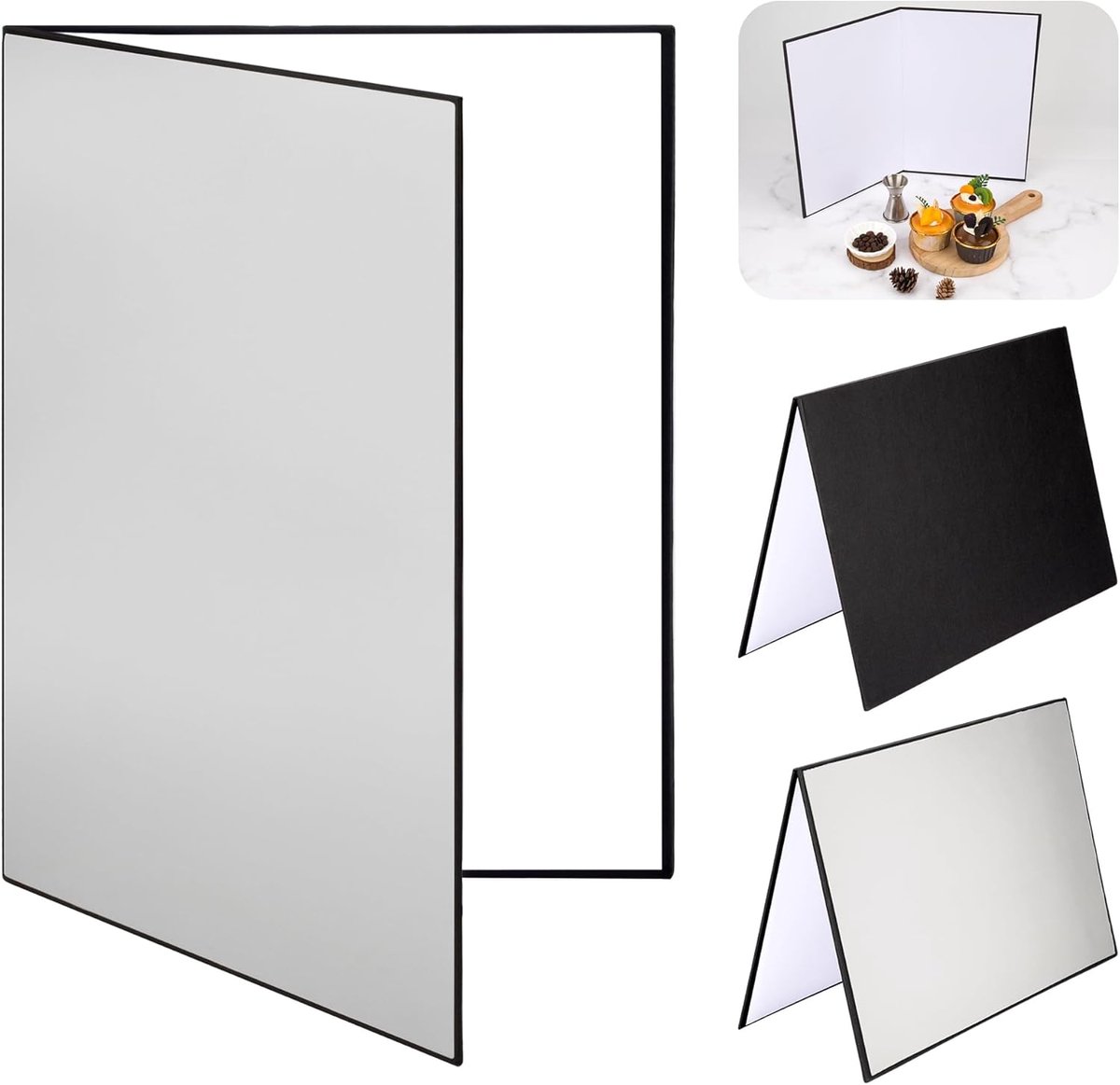 3-in-1 Lichtreflector A3 voor Fotografie - Opvouwbare Diffusers voor Perfecte Opnames