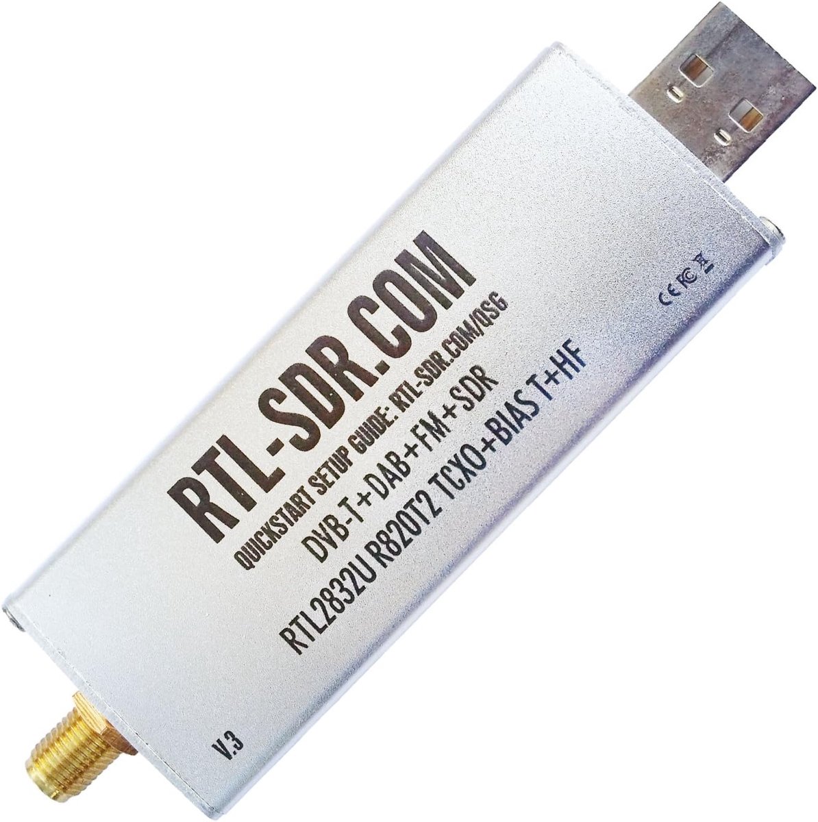 Software Defined Radio Dongle met R860 Tuner en SMA Connector