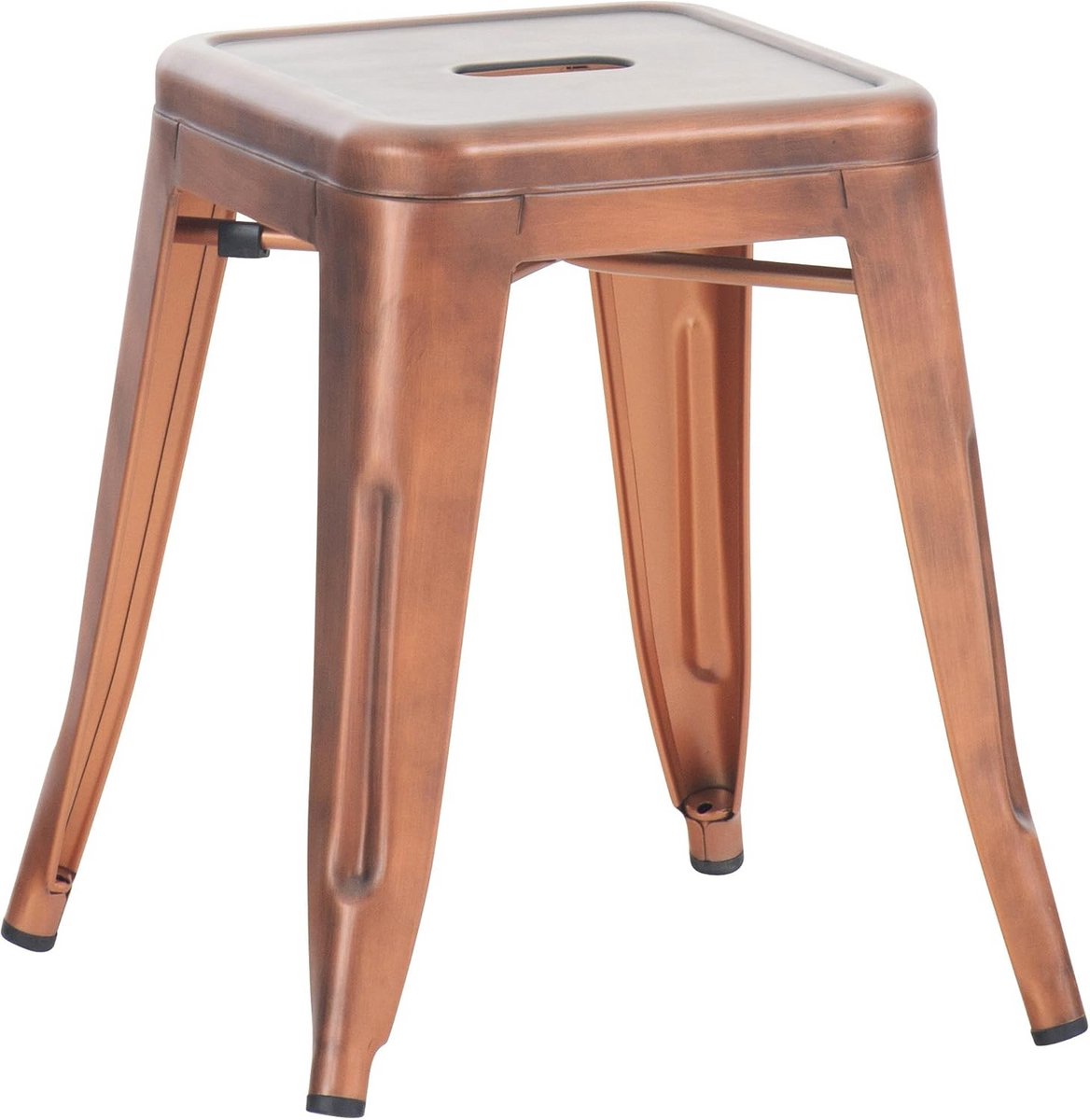 Stapelbare Metalen Kruk 46 CM Zithoogte - Onderhoudsvriendelijk & Stabiel