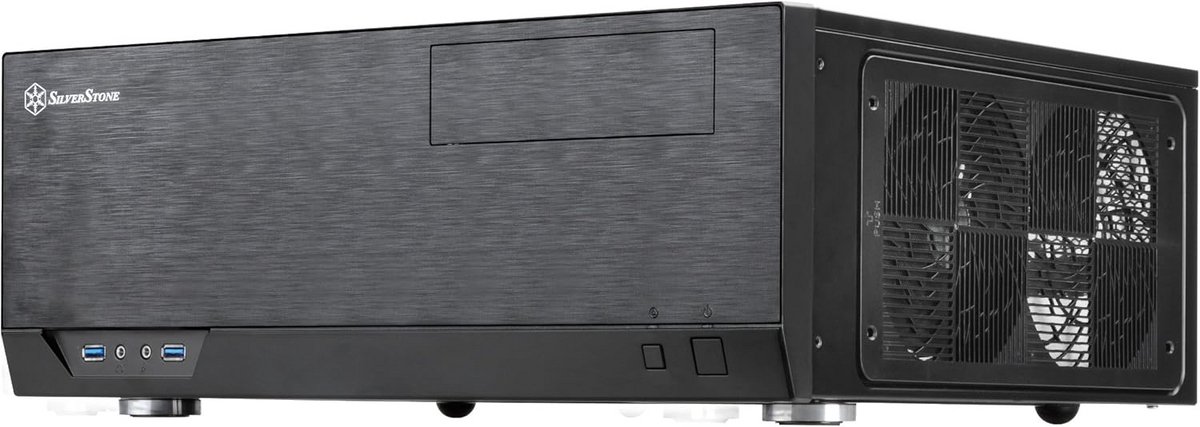 ATX Desktop behuizing voor HTPC met geluidsarm koelsysteem en stofbescherming