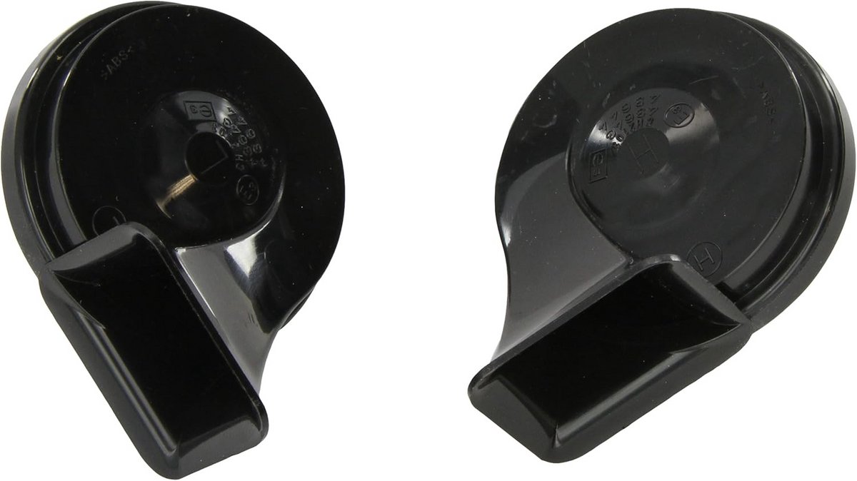 Laag en hoge windtoon hoorn - 12V elektromagnetisch voor auto en motor