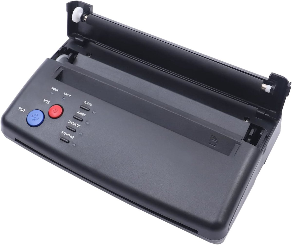 Tattoo Stencil Papier – Tattoo Transferpapier – Transfer Machine – Thermal Printer – A4 Formaat – Compact & Draagbaar – Energiezuinig & Nauwkeurig