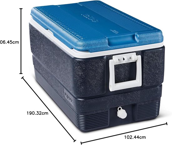 Koelbox 66 Liter voor Camping, Strand en Feesten - Houdt IJs Tot 5 Dagen Koud van Merkloos — afbeelding 4