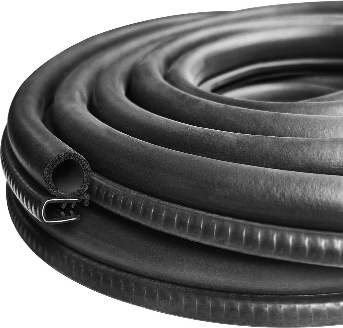 Zwarte Autodeur Seal Rubber Kofferbak Seal Protector Lip Seal voor Auto