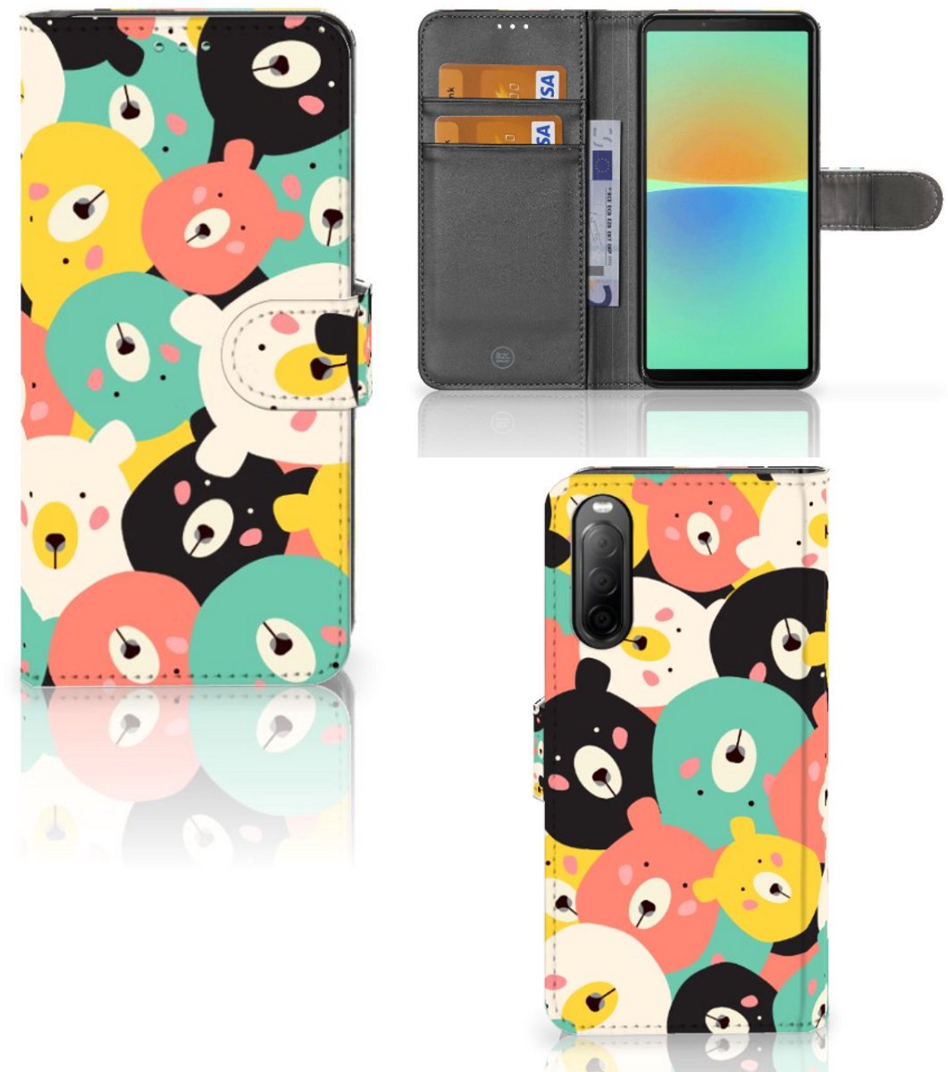 Sony Xperia 10 IV Leuk Hoesje Bears