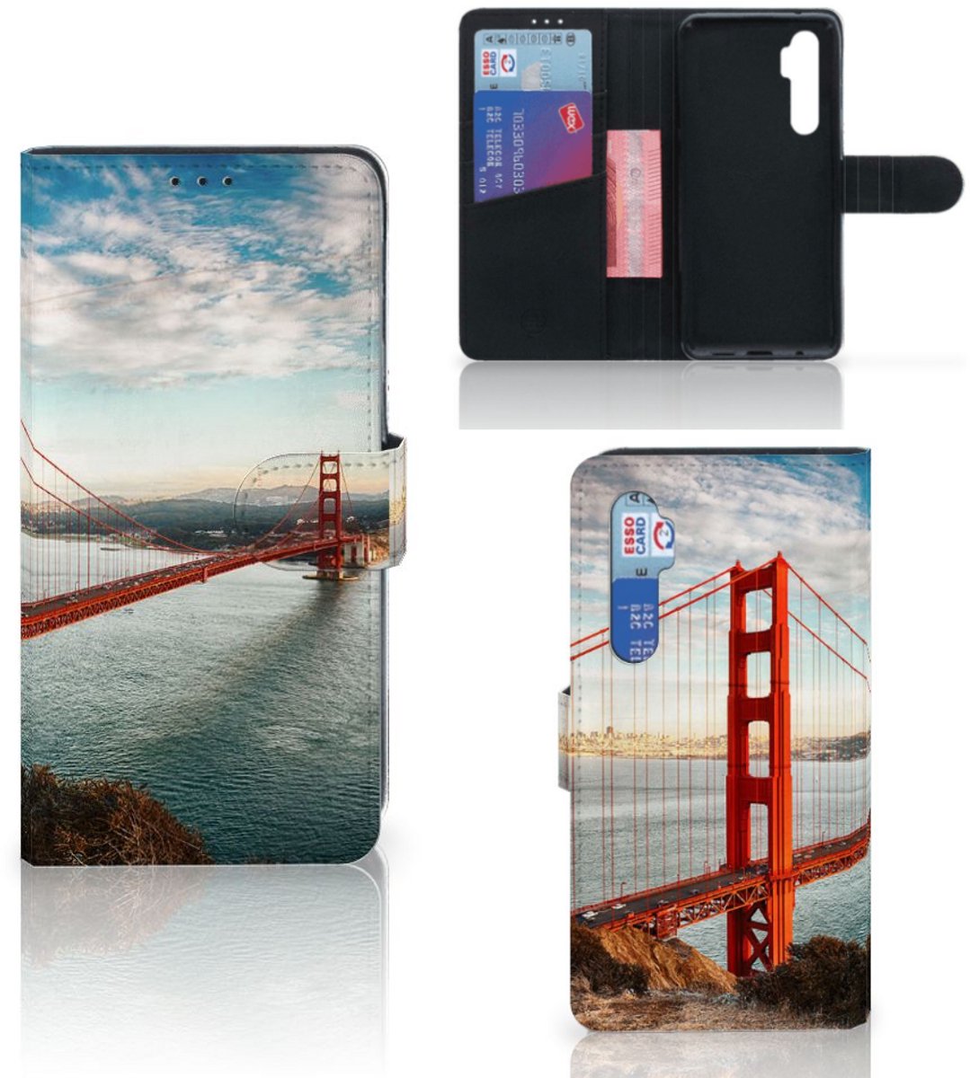 Xiaomi Mi Note 10 Lite Flip Cover Golden Gate Bridge