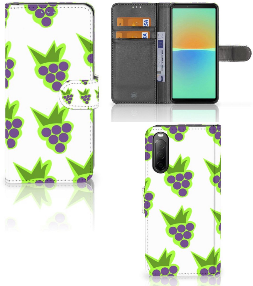 Sony Xperia 10 IV Book Cover Druiven