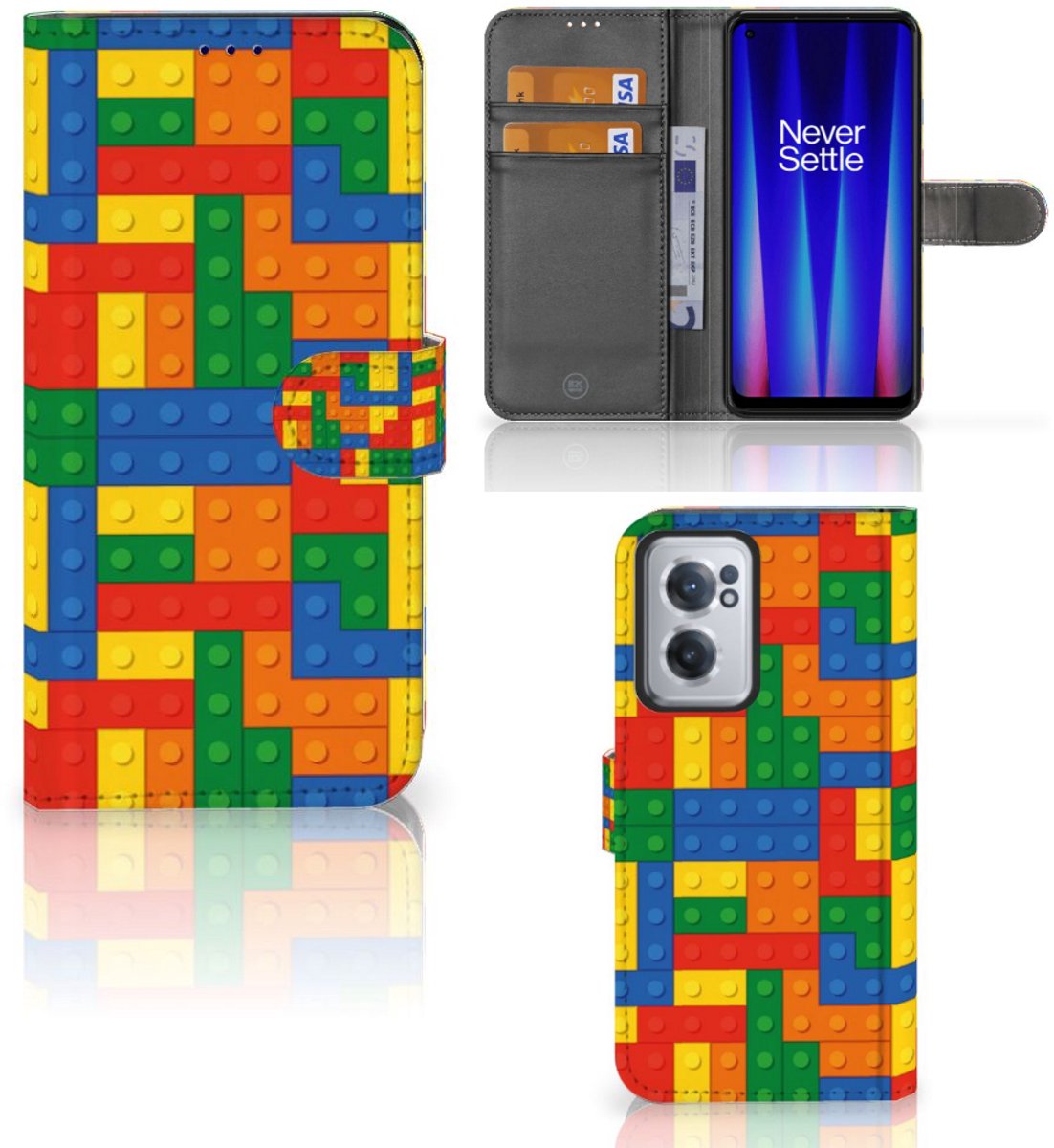 OnePlus Nord CE 2 Telefoon Hoesje Blokken