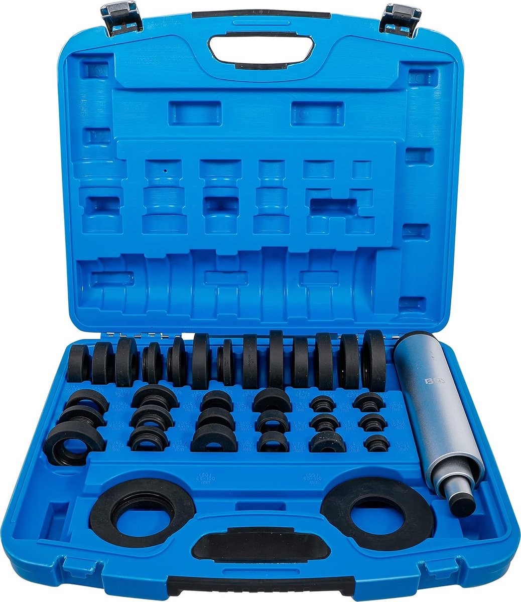 Universele lager- en bustrekker-set - 36-delige nylon set voor het veilig indrijven van lagers