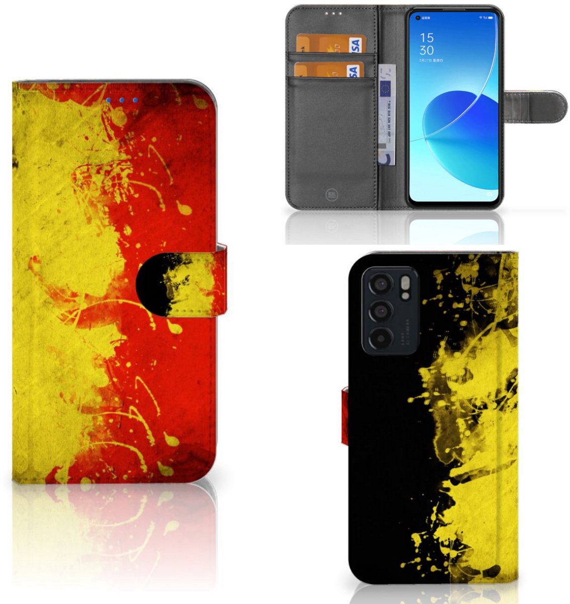 OPPO Reno6 5G Bookstyle Case België