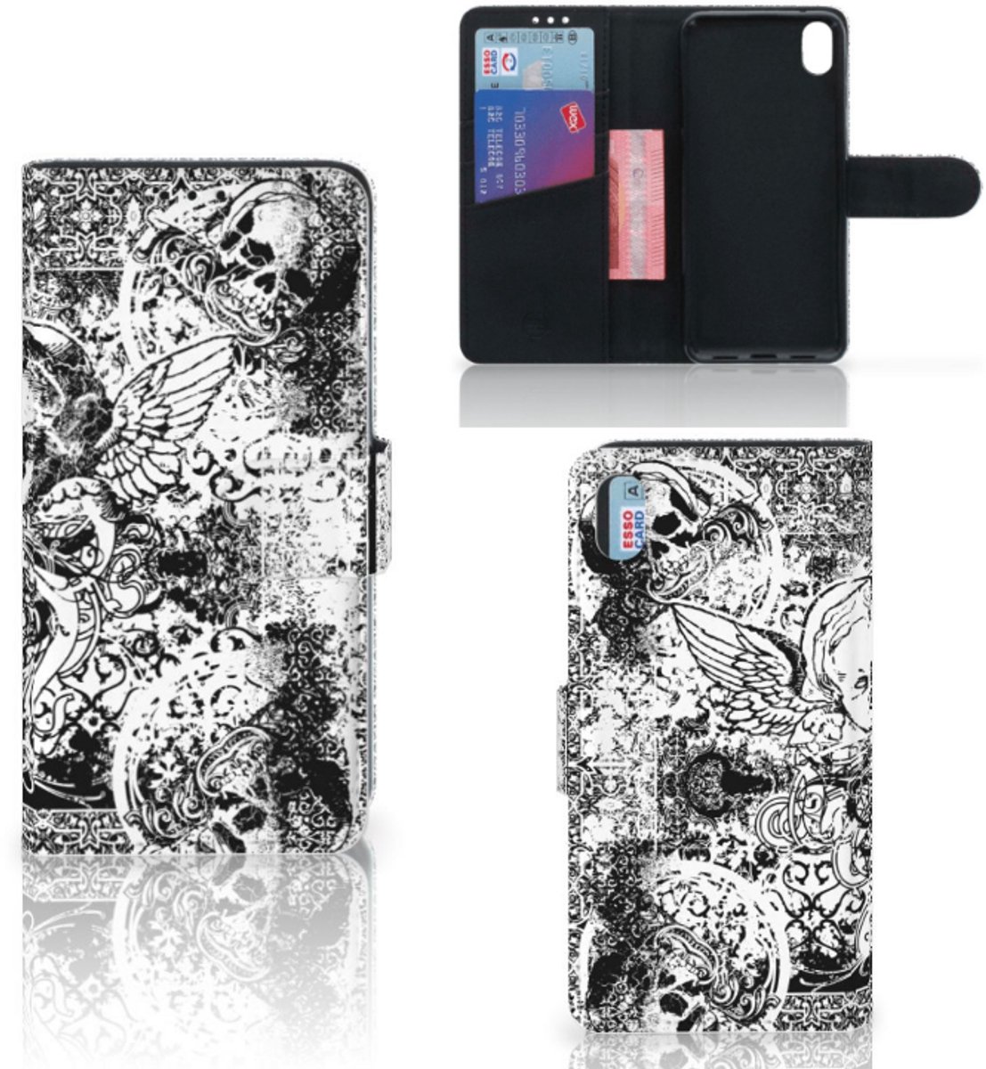 Telefoonhoesje met Naam Xiaomi Redmi 7A Skulls Angel