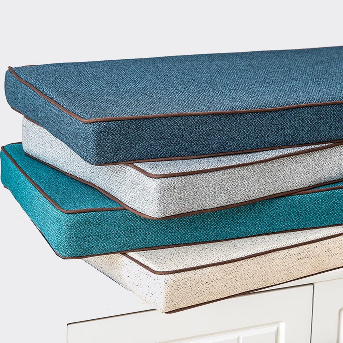 Lange Antislip Bankkussens voor Binnen en Buiten - Comfortabel Zitkussen in Diverse Maten en Kleuren