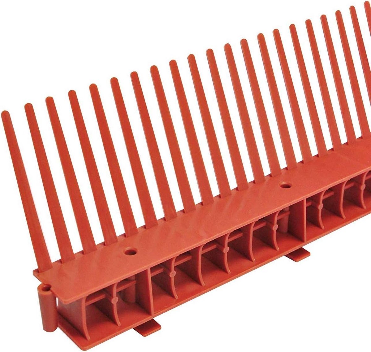 Ventilatiekam voor Dakpannen 85mm x 1m Steenrood Flexibele Rol
