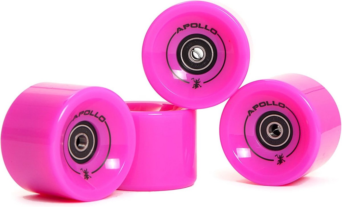 Professionele Longboard Wielen Set 78A | Inclusief ABEC 7 Lagers en Spacers