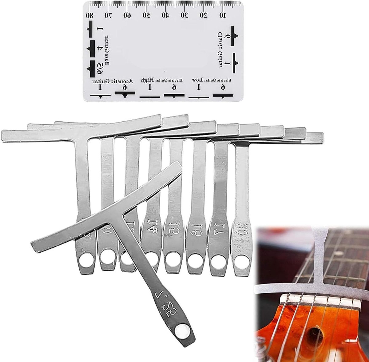 Gitaar reparatie en onderhoud toolkit voor gitaristen