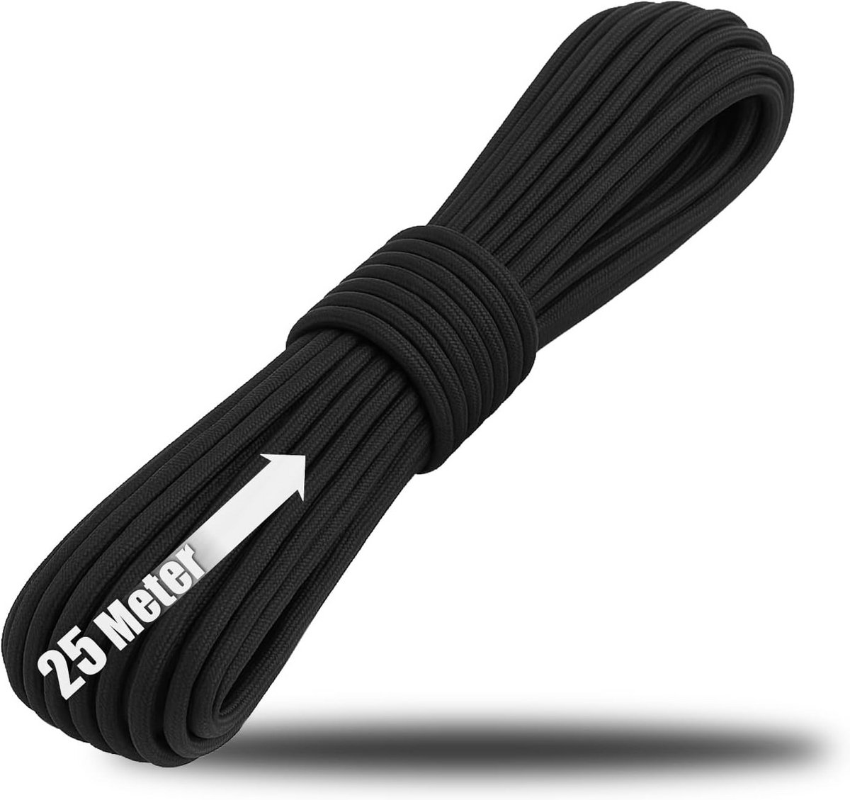Sterk 25 Meter Paracord Koord 4mm - Veelzijdig Nylon Touw voor Camping en Outdoor