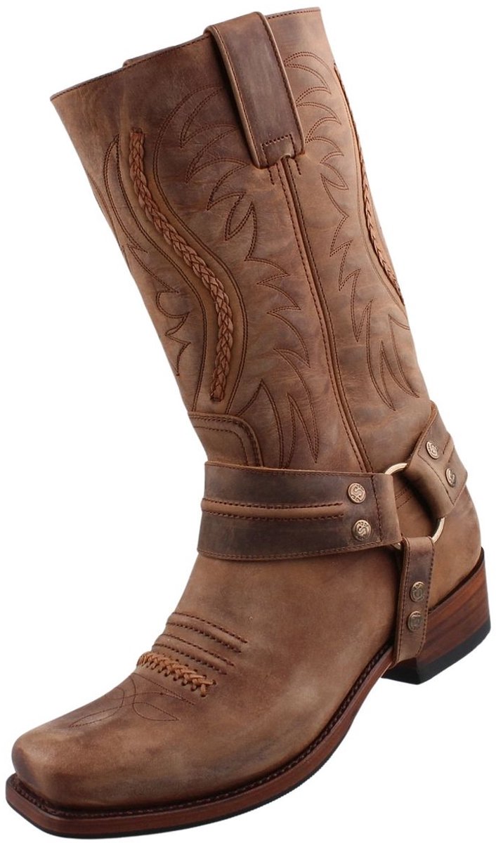 Sendra Biker Laarzen 12209 Bruin