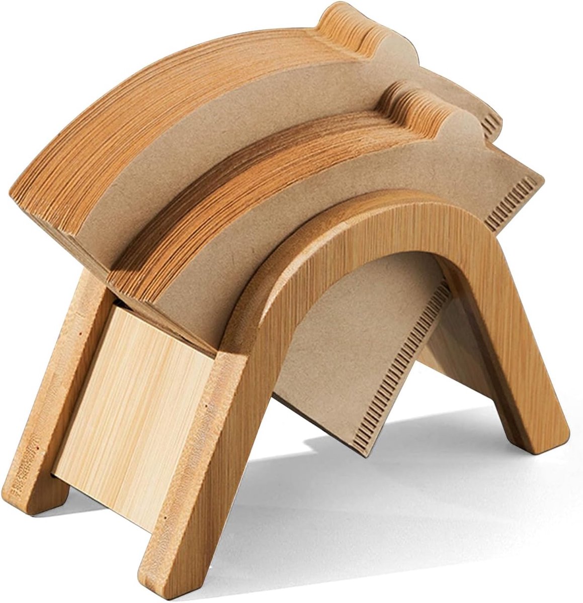 Houder voor koffiefilters - papieren filterhouder - 16 x 8 x 10 cm