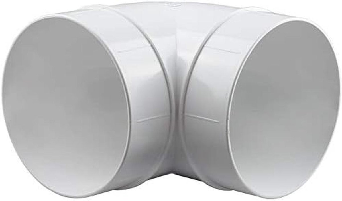 Ronde PVC Ventilatiebuis Hulpstukken - Diverse Diameters en Koppelingen