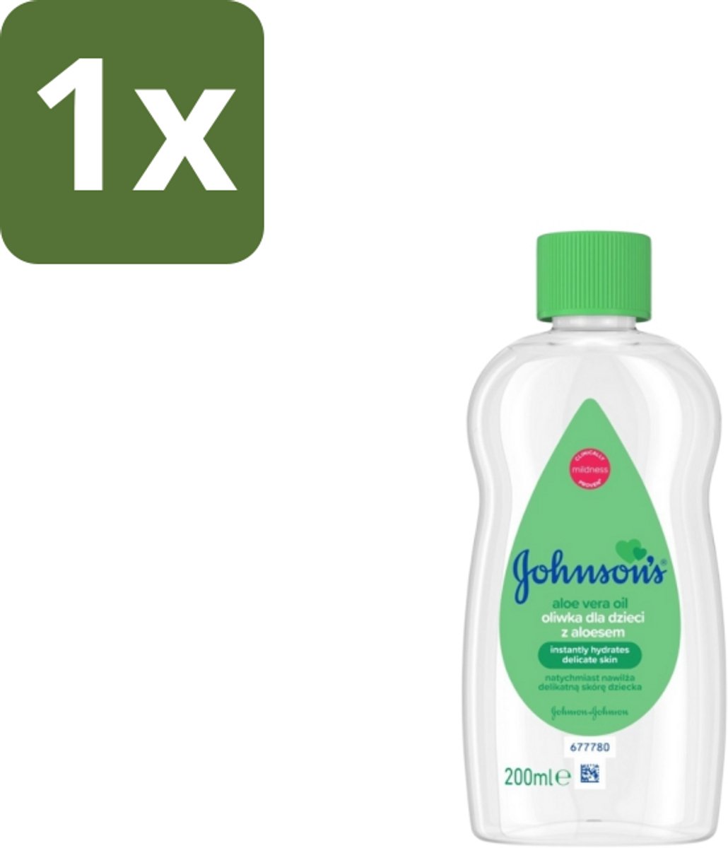 Johnson's - Baby Olie - Aloe Vera - 300 ml - 1 stuk