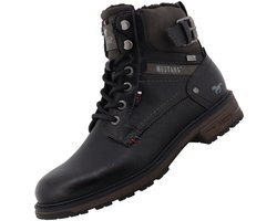 Mustang heren gevoerde Tex laarzen zwart