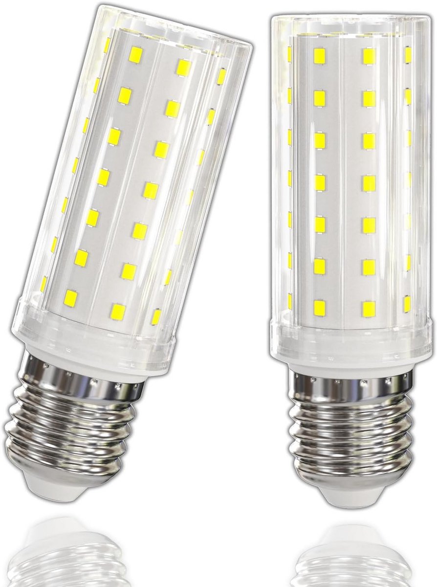 E27 LED Lamp 5W 6000K Koelwit 90W Gloeilamp Equivalent 2 Stuks