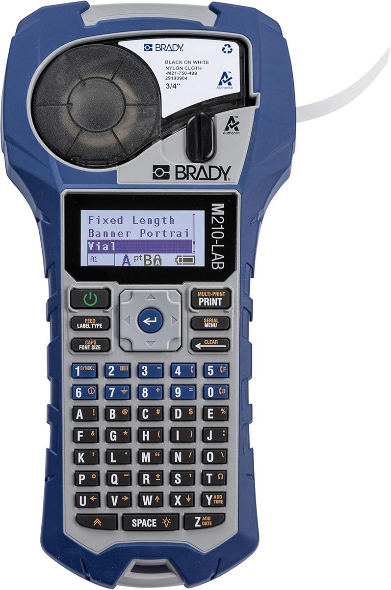 Draagbare Labelprinter voor Laboratorium en Industrie - Snel en Nauwkeurig Labelen