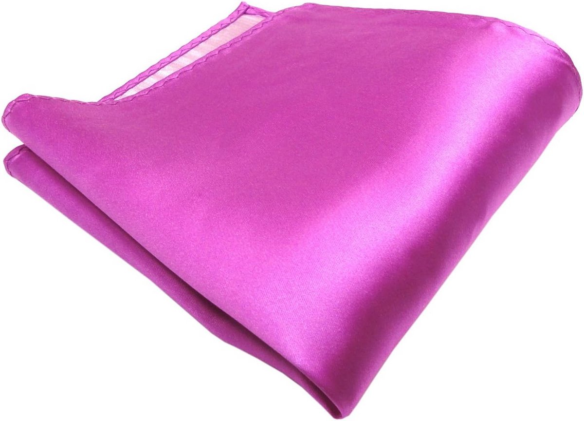 Luxe Insteekdoek Zijde Effen - Zijden Zakdoek 30x30 cm