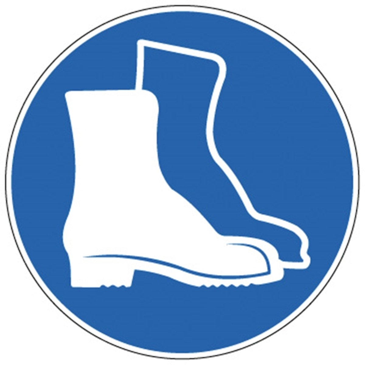 Picto Veiligheidsschoen Verpl. Sticker 90 Mm 3431.06
