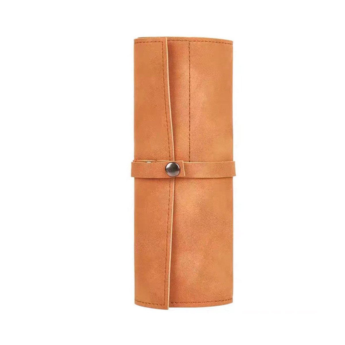 Horloge-organizer tas - horlogebandhouder van mat leer - draagbare opbergtas - horlogebeschermhoes - reis-sieradenorganizer tas - bruin