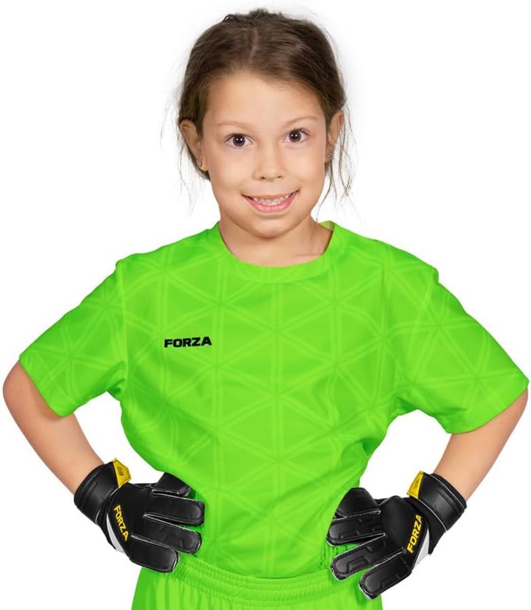 Keepersshirt Kinderen Korte Mouw | Voetbalshirt Jongens & Meisjes | 4 Kleuren | Leeftijd 5 t/m 14