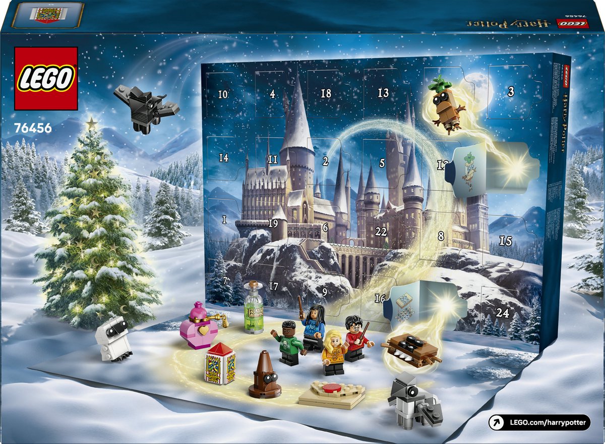 Harry Potter Adventskalender 2025, taps toelopende kaars 12 uur