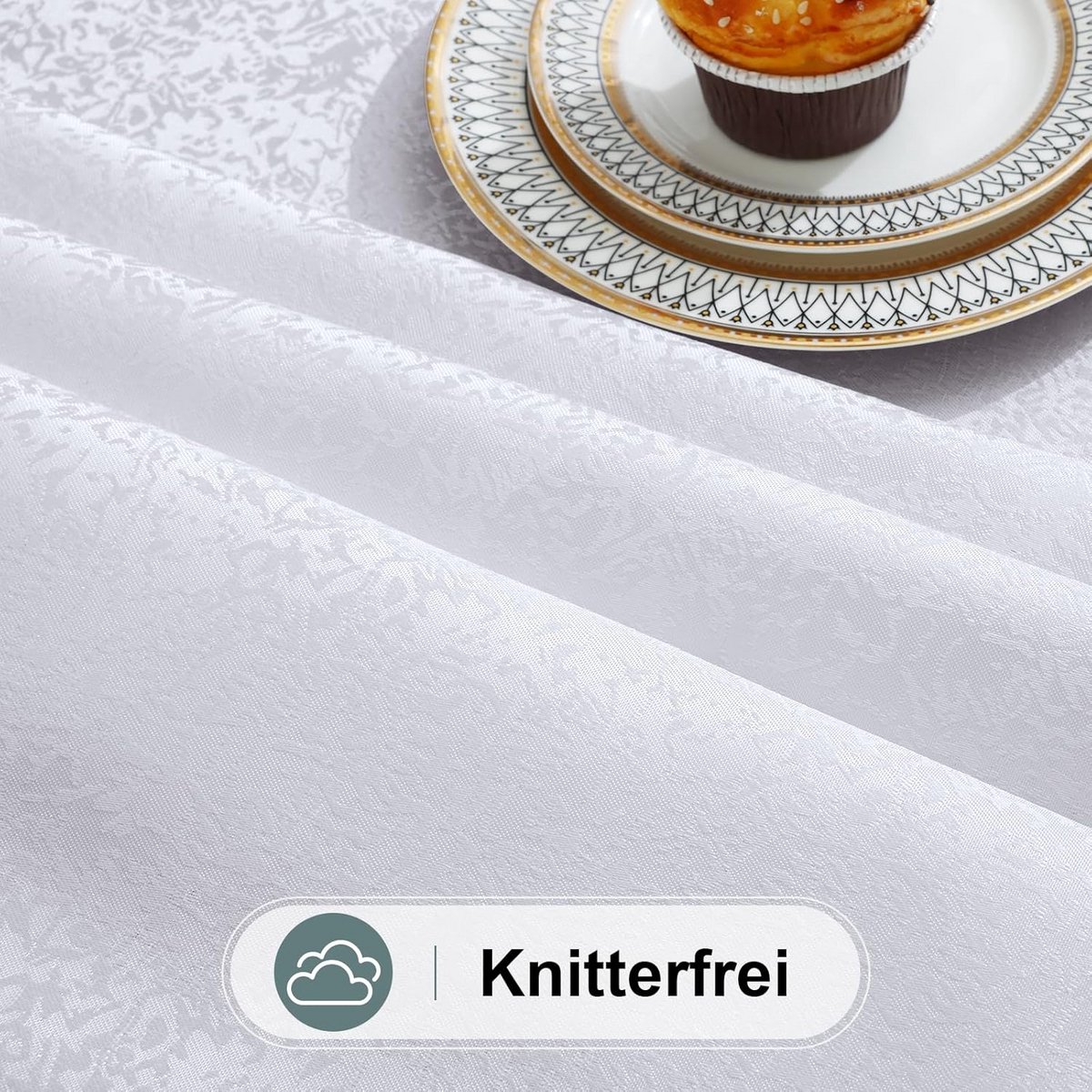 Rond Tafelkleed voor Binnen en Buiten, Afwasbaar en Onderhoudsvriendelijk