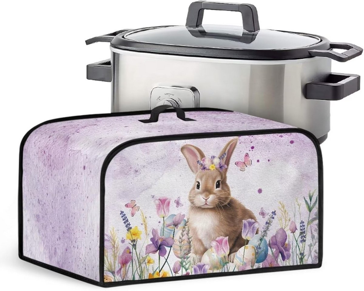 Stofkap voor Ovale Slowcooker en Multi-Cooker - Waterbestendige Keukenapparatuur Hoes met Opbergvak