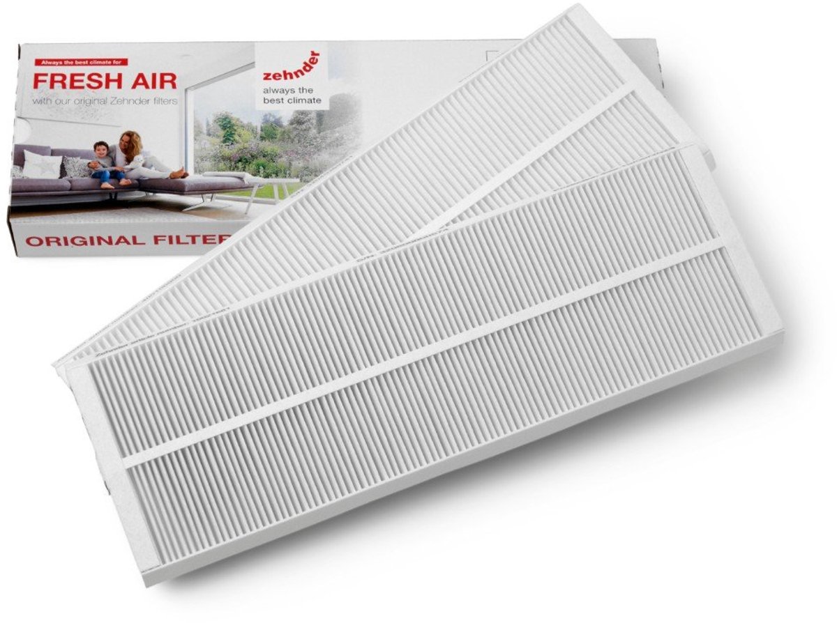 Zehnder anti pollen filterset ComfoAir Q/E (1x G4 filter Coarse + 1x F9 fijnstoffilter ePM10) - 400102099